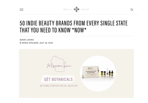 Qēt Botanicals clean beauty brands in USA