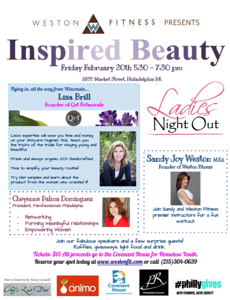 Qēt Botanicals "inspired beauty" event