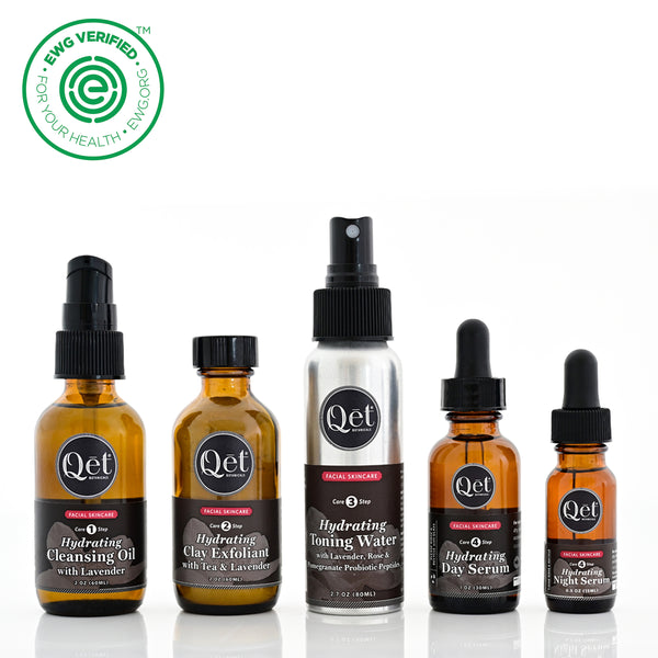 Qēt Botanicals Natural Skincare | Hydrating Skin Facial Suite