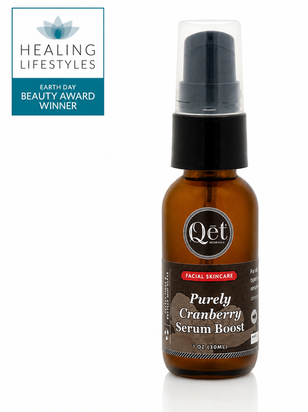 NEW! Purely Cranberry Face Serum Boost | Qēt Botanicals Natural