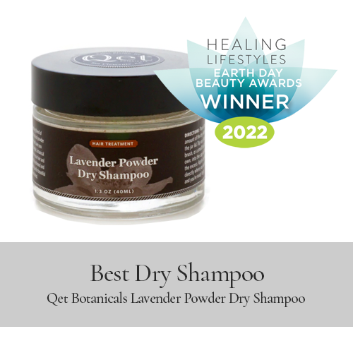 Qēt Botanicals Natural Skincare Lavender Powder Dry Shampoo