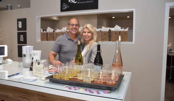 Qēt Botanicals celebrate 5 year brandiversary in San Clemente skin studio