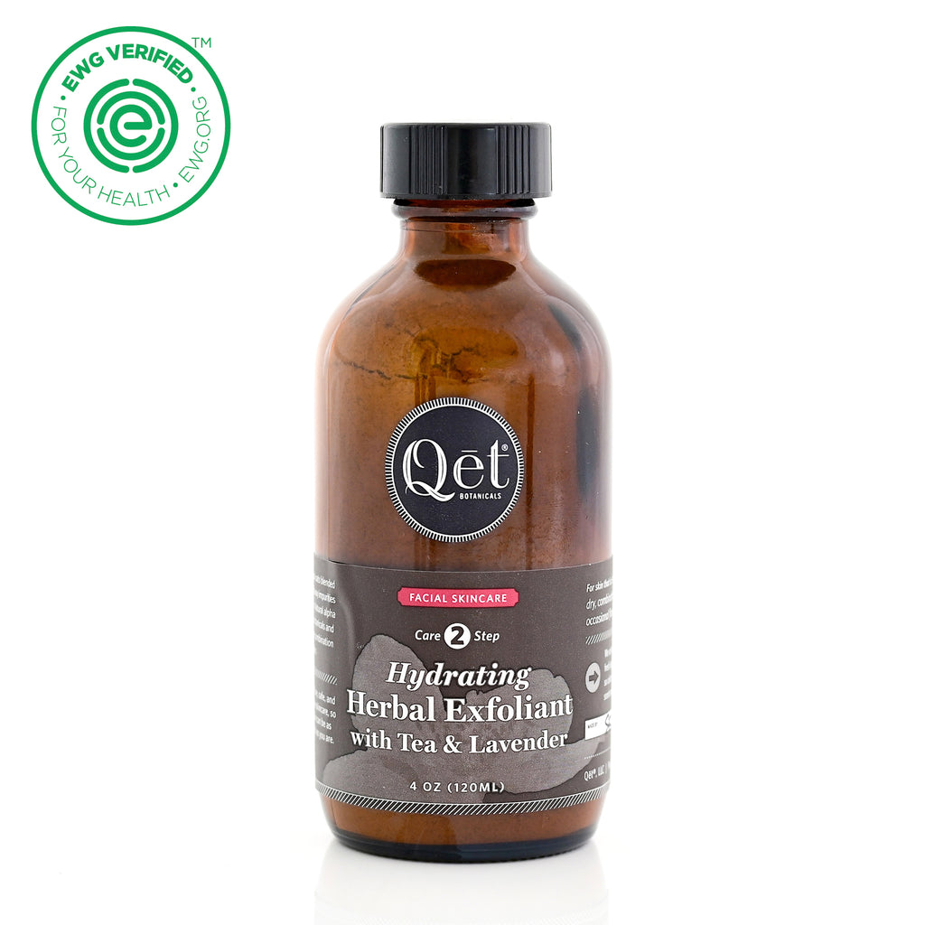 Qēt Botanicals Natural Skincare | Hydrating Herbal Exfoliant with