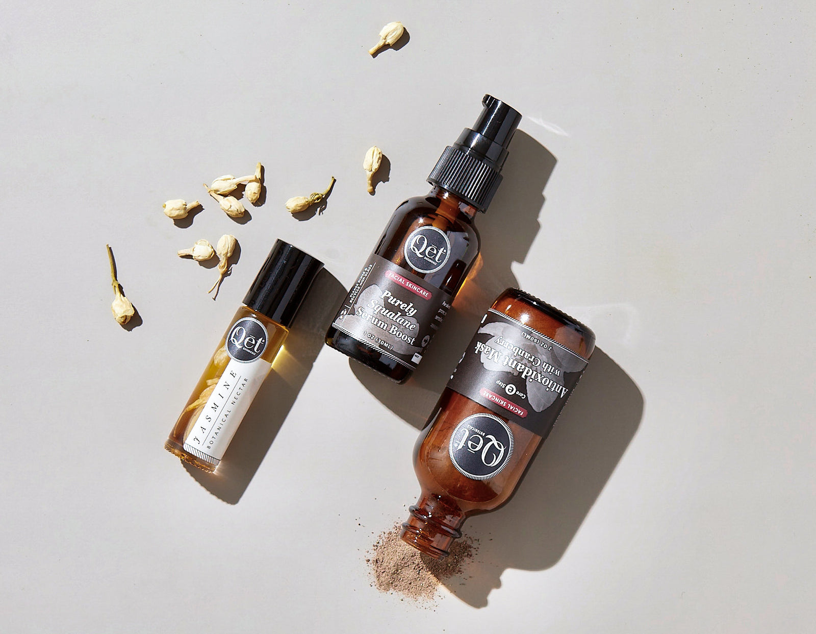 Qēt Botanicals Skincare | Jasmine Botanical Nectar Natural Perfume