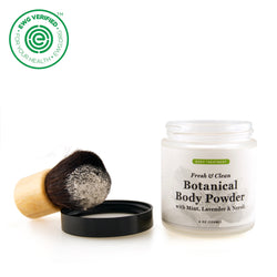 Botanical Body Powder and Brush Set