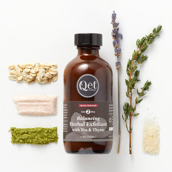 Balancing Herbal Exfoliant with Tea & Thyme