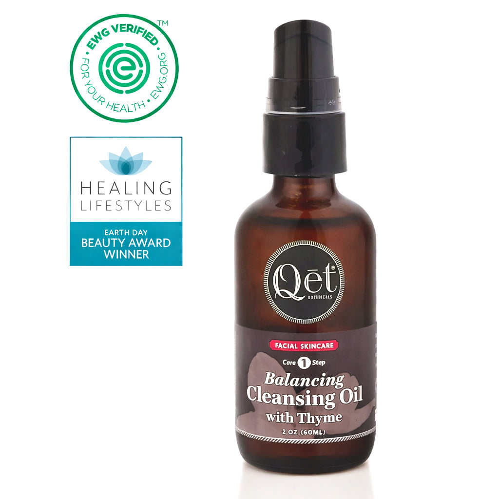 Qēt Botanicals Natural Skincare | Balancing Cleansing Face Oil