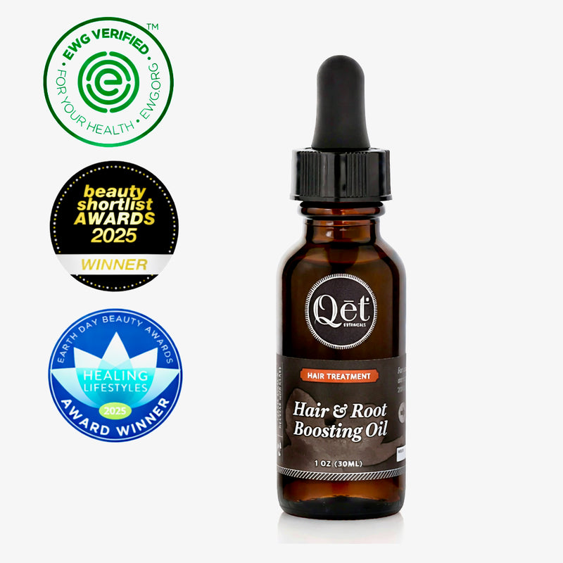 Qēt Botanicals Natural Skin & Hair Care | Hair & Root Boosting Oil