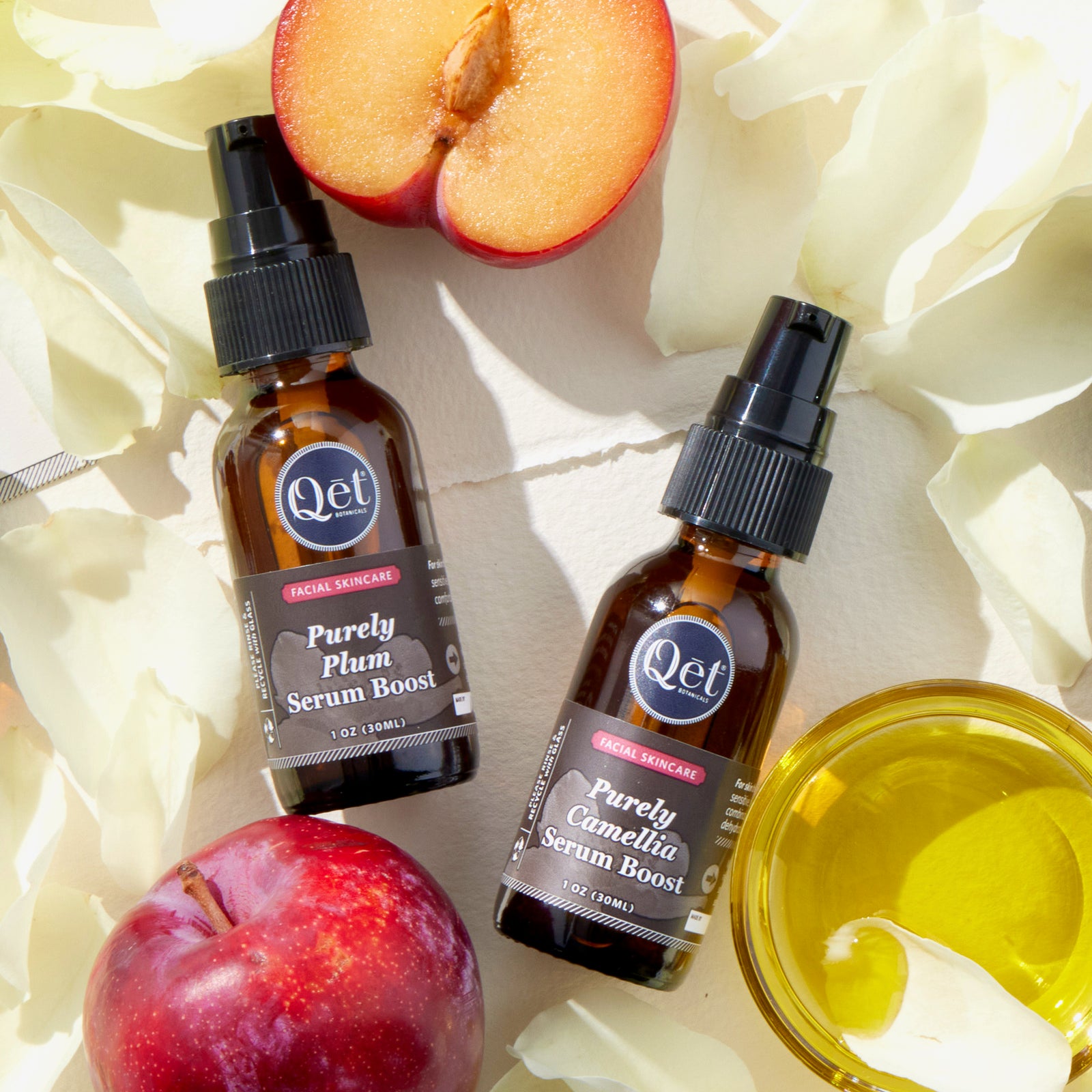 Purely Camellia Vitamin Serum Boost | Qēt Botanicals Natural Skincare