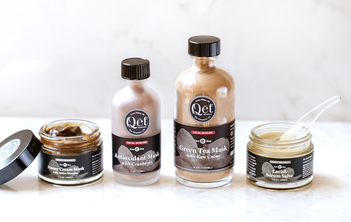 Qēt Botanicals Natural Skincare | Honey Cream Face Mask with Manuka