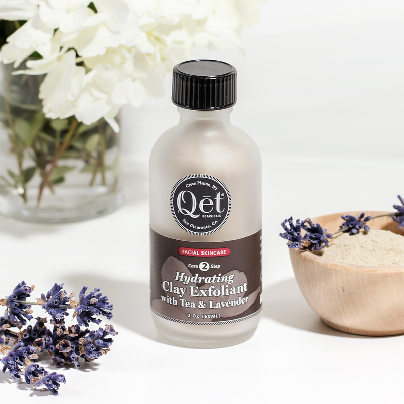 Hydrating Clay Exfoliant with Tea & Lavender