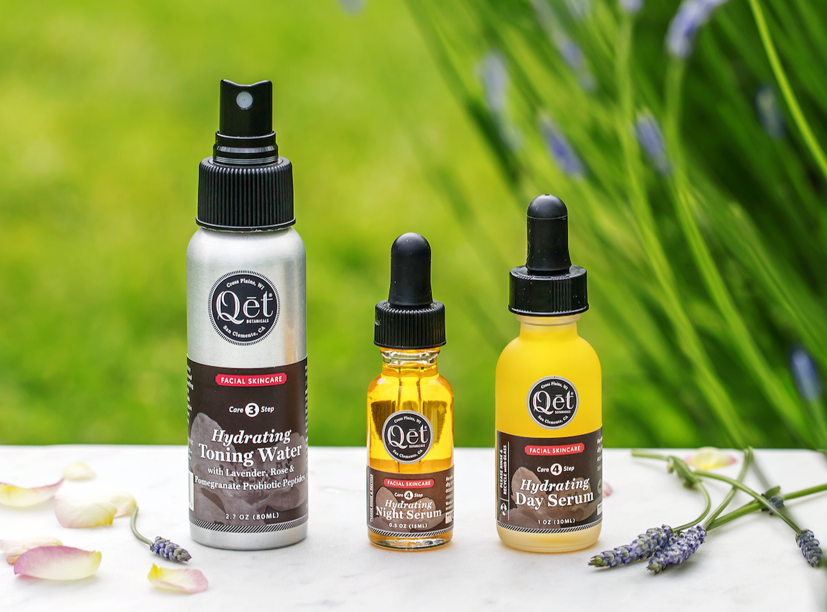 Qēt Botanicals Natural Skincare | Hydrating Night Face Serum