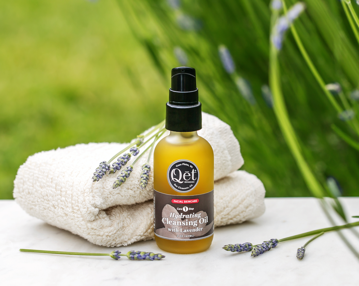 Qēt Botanicals Natural Skincare | Hydrating Cleansing Face Oil