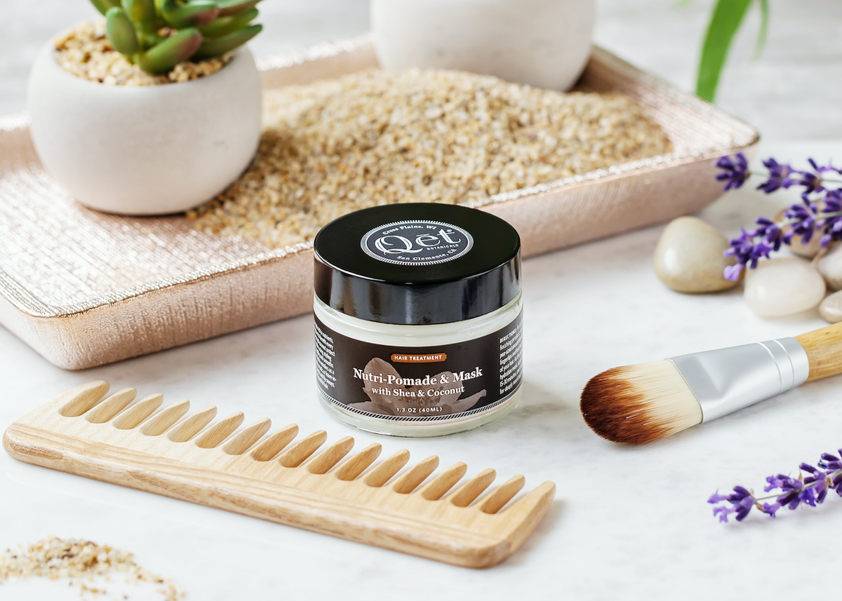Qēt Botanicals | Nutri-Pomade & Mask with Shea & Coconut for Hair