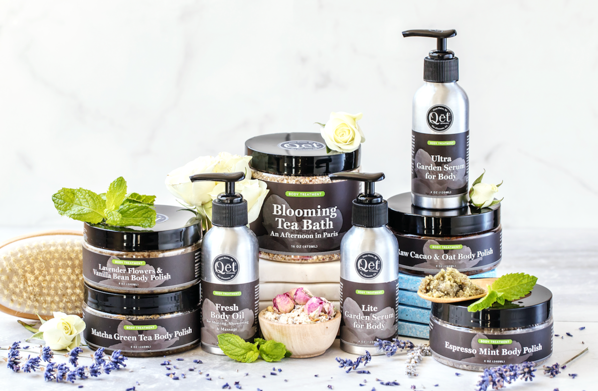 Qēt Botanicals Natural Skincare | Fresh Body Oil for Shaving