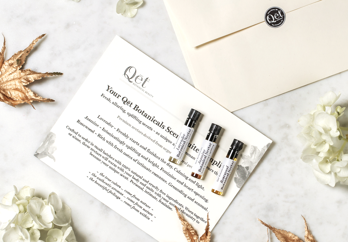 Qēt Botanicals Natural Skincare | Botanical Nectar Perfume Suite
