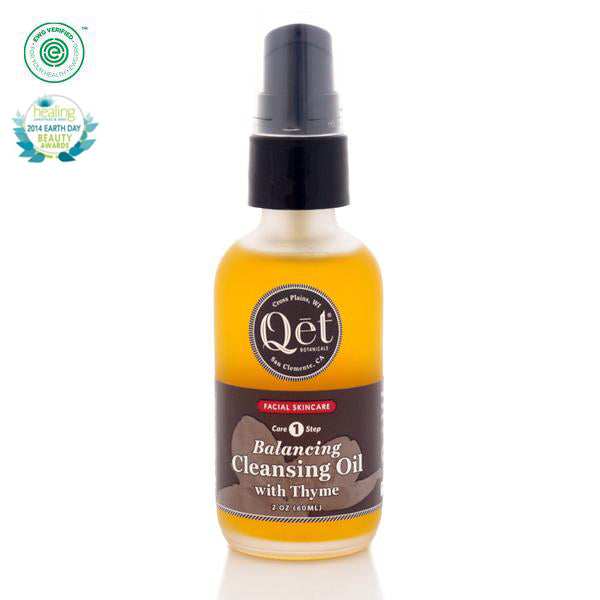 Qēt Botanicals | Balancing Cleansing Oil with Thyme